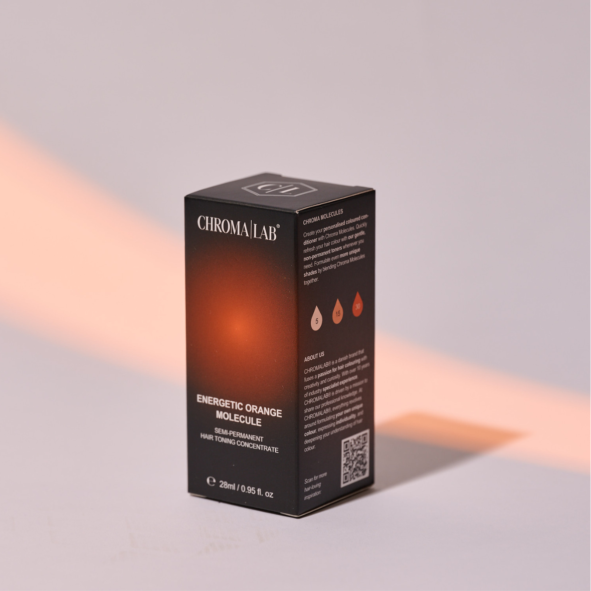 Energetic Orange Molecule