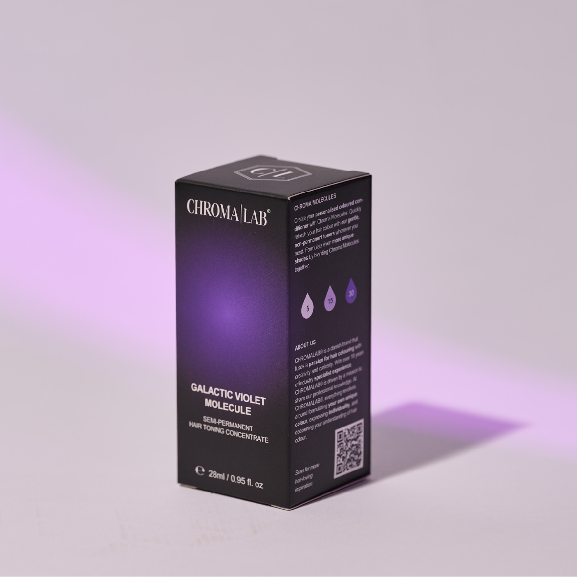 Galactic Violet Molecule