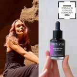 Electric Pink Molecule