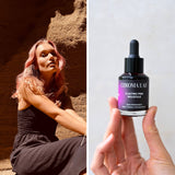 Electric Pink Molecule